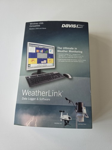 New davis 6510usb weatherlink - new,