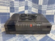 Sony SL-C7 UB Betamax Video Cassette Recorder PAL **FAUTLY/UNTESTED**