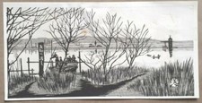 OKUYAMA PRINT YAGIRI RIVER