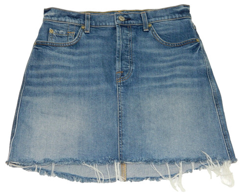 Women denim skirt - women's,