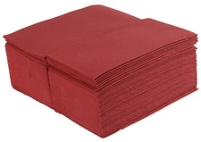 Burgundy Disposable Napkins