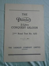 Daimler 2 1/2 Litre Conquest