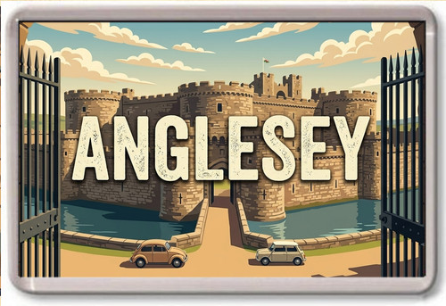 Fridge magnet anglesey - fridge,