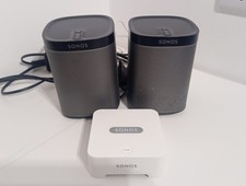Sonos Play 1 Speakers x 2 With