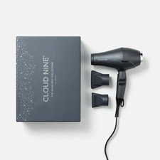 CLOUD NINE The Airshot Starlight Grey Hair Dryer 1600W | Free UK Shipping