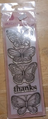 Woodware butterflies stamp - woodware,