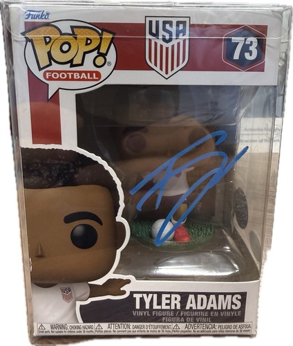 Tyler adams signed funko - adams, pop