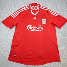 Liverpool Shirt Mens Large Red