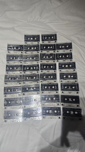 30x assorted rave tapes - assorted,