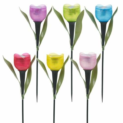 Solar powered garden tulip - 6,