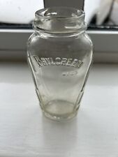 vintage brylcreem glass bottle 