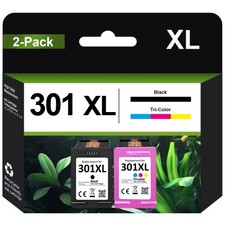 2PK 301 Multipack Ink for HP 301XL OfficeJet 2544 2620 4630 4632 2622 4634 Lot