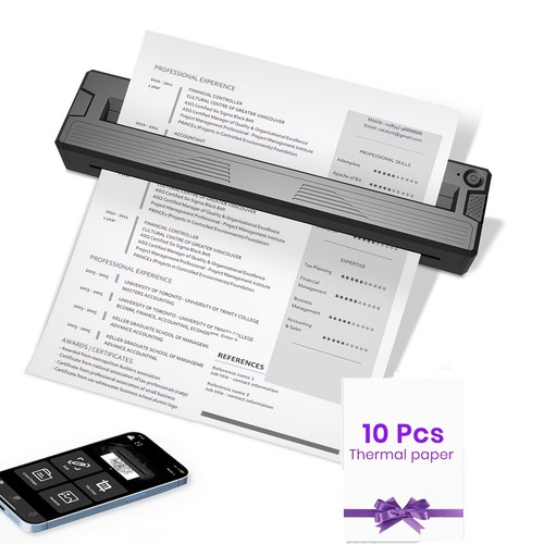 Portable thermal printer - thermal,