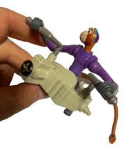 Space Monkey Action Figure 3" 1995 Vintage Retro Toy Captain Simian Spydor Ship