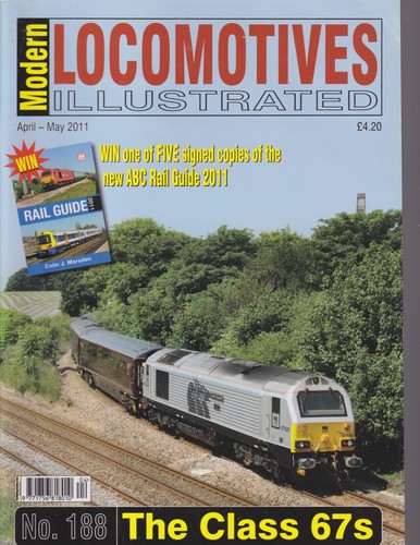 Modern locomotives illustrated - locomotives,