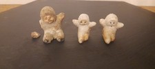 Three snow babies vintage - babies,
