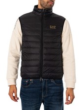 EA7 Men's Woven Down Gilet