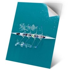 1 x Vinyl Sticker A2 - Rowing