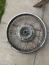2018 Royal Enfield Classic Bullet 500 Spoked Front Wheel Rim Chrome Used