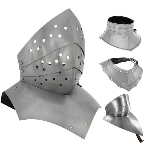Renaissance gothic gorget - renaissance,