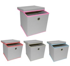Foldable storage Boxes with