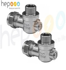2 x 15mm x 1/2" Isolating Shut