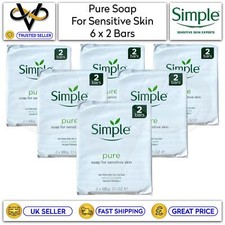 6 x Simple Soap Twin Pack Pure