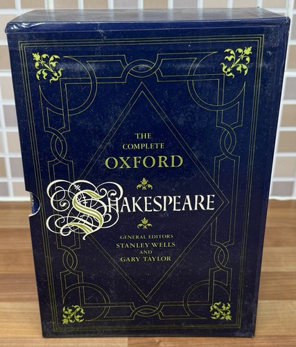 Complete oxford shakespeare - shakespeare, 3