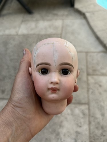 Twin doll head hollow - twin,