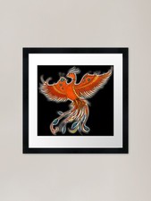 Kat de Loon - Phoenix Framed