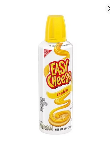 Nabisco easy cheese - cheese, cheddar