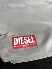 Diesel Sturdy Drawstring Backpack Medium Size - Pure Grey [40x40cm]