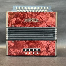 Hohner three voice BbEb melodeon button accordion