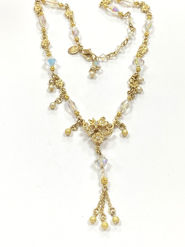 Kirks folly gold tone - folly, crystal