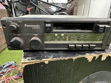 PANASONIC 473 MK2 1980's CAR RADIO CASSETTE-WORKING read description 