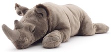 Uni Toys - Rhino Lying Down -