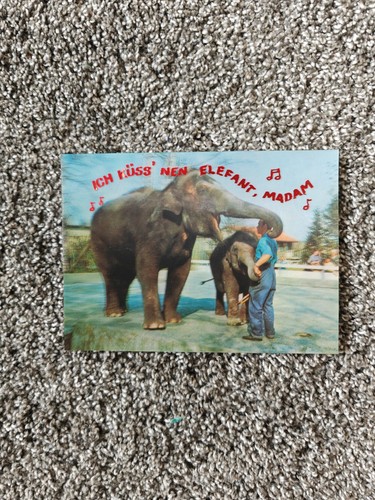 Postcard vintage 3d - -,