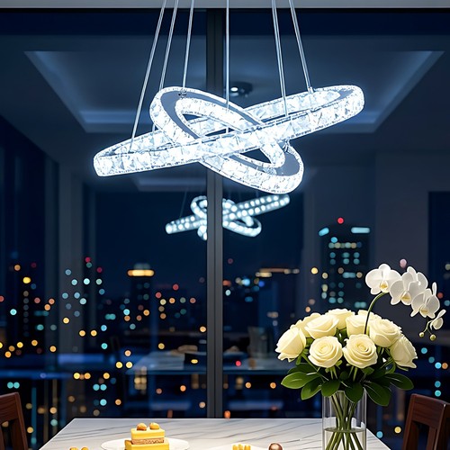 Modern led crystal - led, chandelier