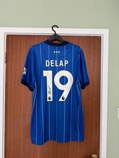 Liam Delap Signed Ipswich Town Shirt 2024/25