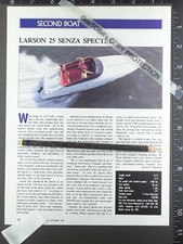 1989 1 page FEATURE on Larson