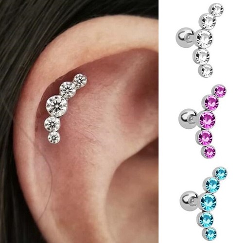 Gem tragus helix bar - tragus,