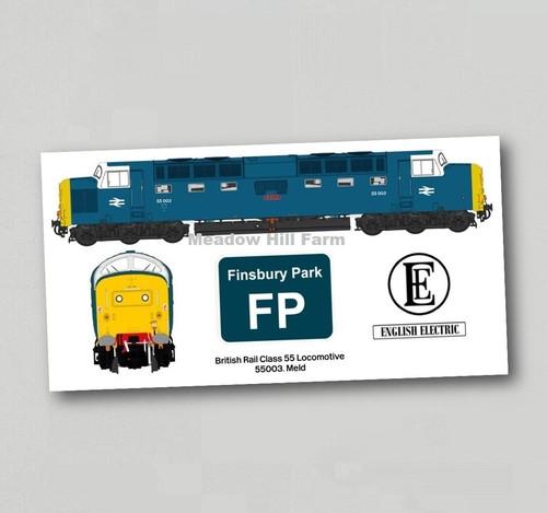 British rail class - rail, deltic