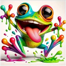 Colourful FROG Waterproof Car