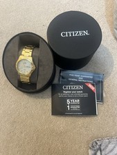 CITIZEN - a gold plated