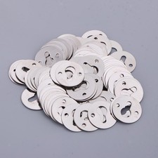 100x Keyhole Hanger Round