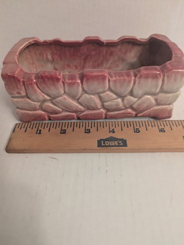 Vtg mccoy pottery stone - stone, wall