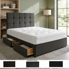 Divan Bed Set with Orthopedic