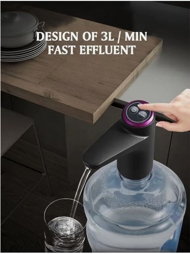Electric water bottle pump usb - water,