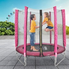 5FT Kid Trampoline With Safety