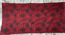1950’s Red Woven Cotton -